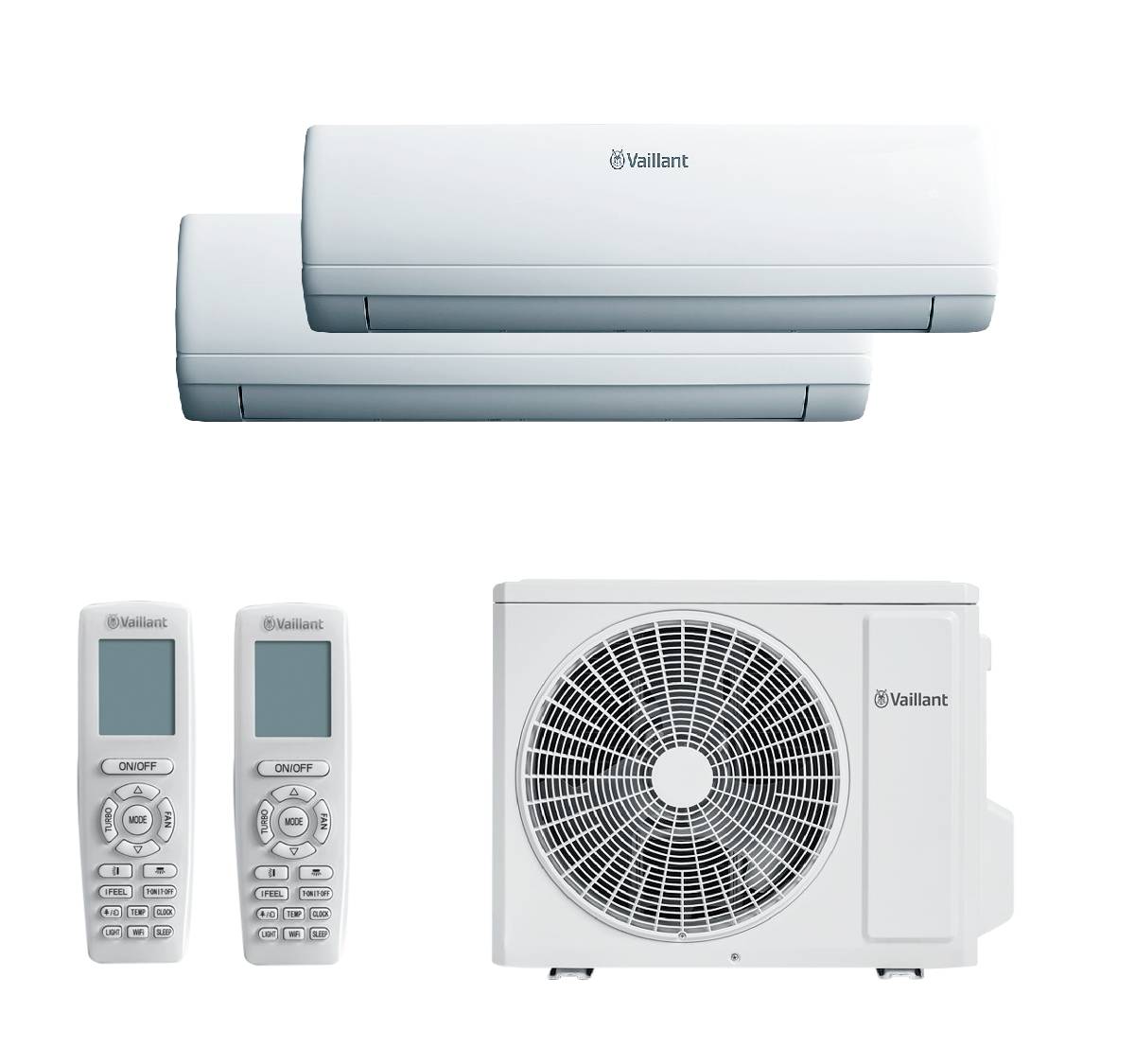 Aire acondicionado Vaillant Multisplit 2x1 Climavair intro Vivair One 052 (25+25)